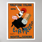 Magazzini Italiani ~ E.A. Mele co. Poster (Voorkant)