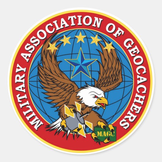 MAGC Scream Eagle Sticker (Voorkant)