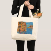Magda art grote tote bag (Voorkant (product))