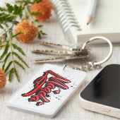 Magda Heart Splash Graffiti Schlüsselanhänger Sleutelhanger (Voorkant Rechts)