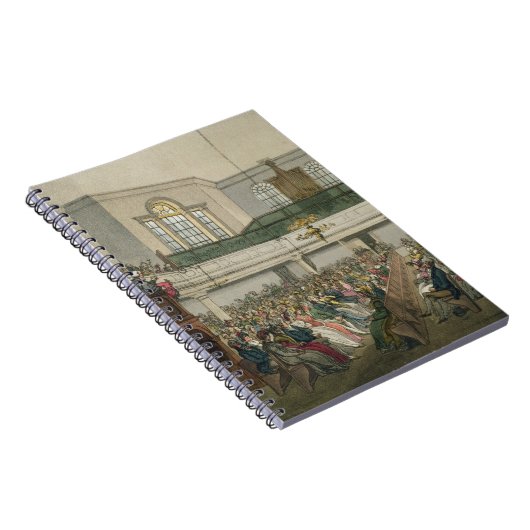 Magdalen Chapel uit 'Ackermann'-microkosmos van Lo Notitieboek (Rechterzijde)