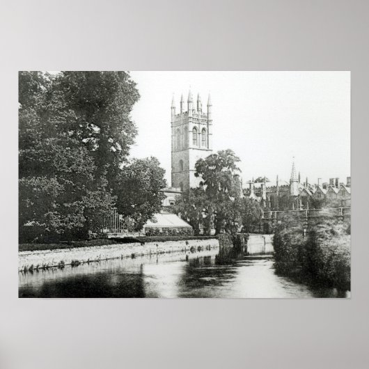 Magdalen College van Cherwell Poster (Voorkant)