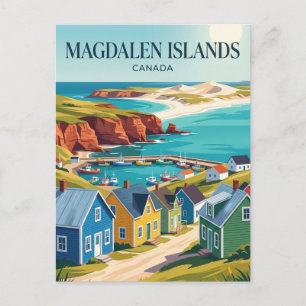 Magdalen-eilanden Canada Briefkaart