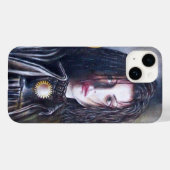 MAGDALEN EN POMEGRANAAT Black White Red Case-Mate iPhone Case (Achterkant (horizontaal))