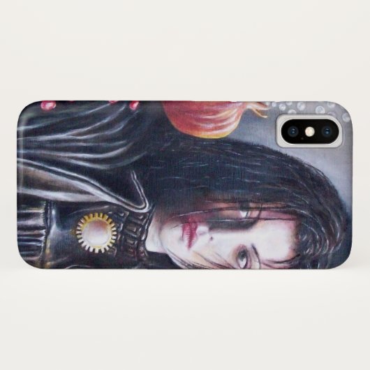 MAGDALEN EN POMEGRANAAT Black White Red Case-Mate iPhone Case (Achterkant (horizontaal))