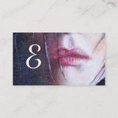 MAGDALEN MONOGRAM Silver Visitekaartje (Achterkant)