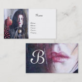 MAGDALEN MONOGRAM wit Visitekaartje (Voorkant / Achterkant)