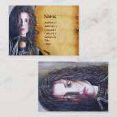 MAGDALEN perkament Visitekaartje (Voorkant / Achterkant)