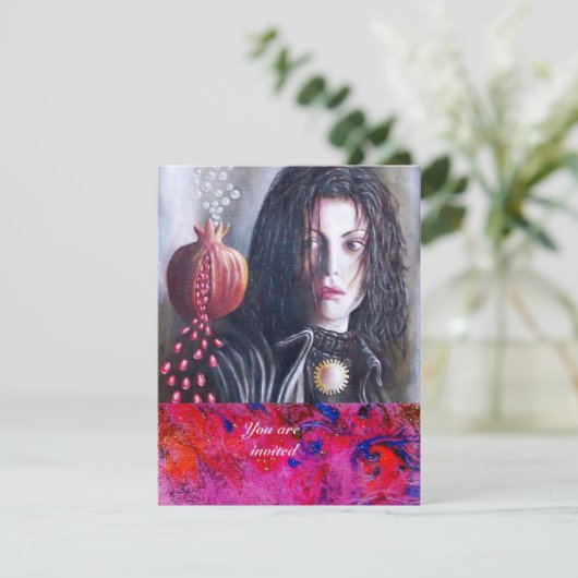 MAGDALEN rood Kaart (Staand voorkant)