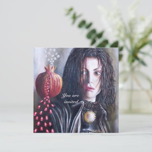 MAGDALEN rood Kaart (Staand voorkant)