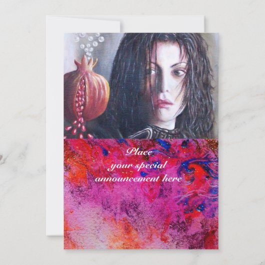 MAGDALEN rood Kaart (Achterkant)