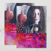 MAGDALEN rood Kaart (Voorkant / Achterkant)