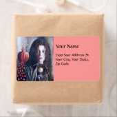 MAGDALEN roze rood geel Etiket (Insitu)