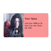 MAGDALEN roze rood geel Etiket (Voorkant)