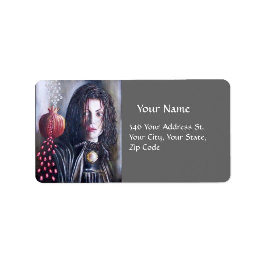 MAGDALEN roze rood geel Etiket (Voorkant)