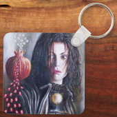 MAGDALENA EN GRANAATAPPEL SLEUTELHANGER (Achterkant)