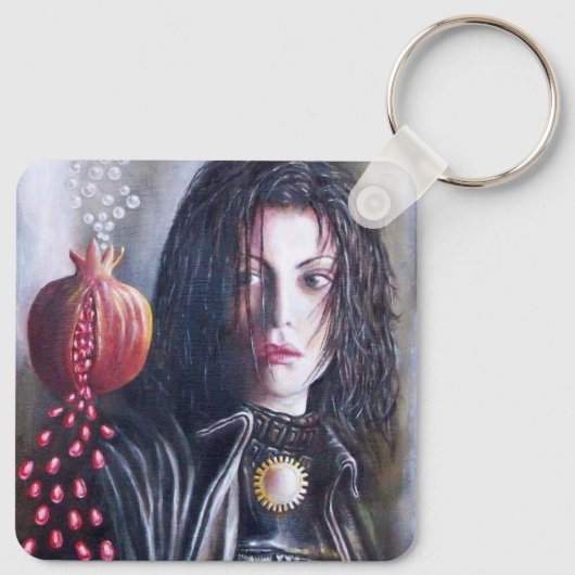 MAGDALENA EN GRANAATAPPEL SLEUTELHANGER (Achterkant)