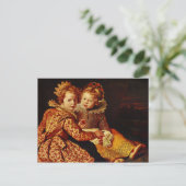 Magdalena en Jan-Baptist de Vos Briefkaart (Staand voorkant)