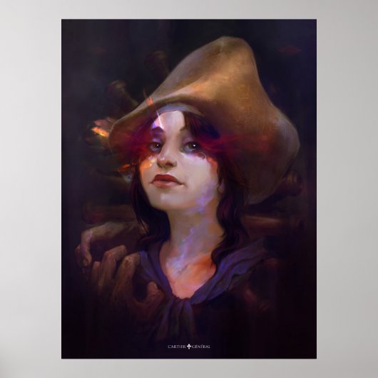 Magdalena van Verchères Poster (Voorkant)