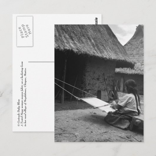 Magdalenas, Chiapas, Mexico Briefkaart (Voorkant / Achterkant)