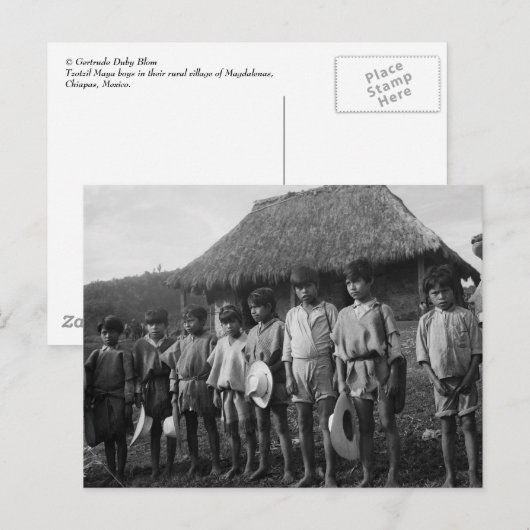 Magdalenas, Chiapas, Mexico Briefkaart (Voorkant / Achterkant)