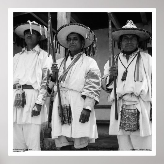 Magdalenas, Chiapas, Mexico Poster (Voorkant)