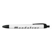 Magdalene Kugelschreiber Zwarte Inkt Pen (Bovenkant)