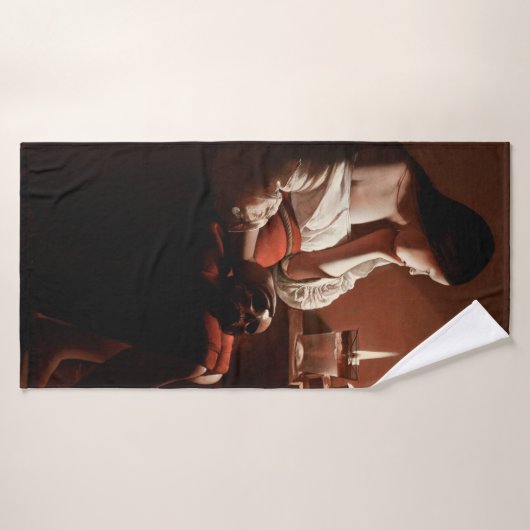 Magdalene met de rookvlam La Tour Badhanddoek (Badhanddoek)