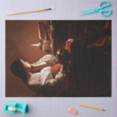 Magdalene met de rookvlam La Tour Tissuepapier (Craft)