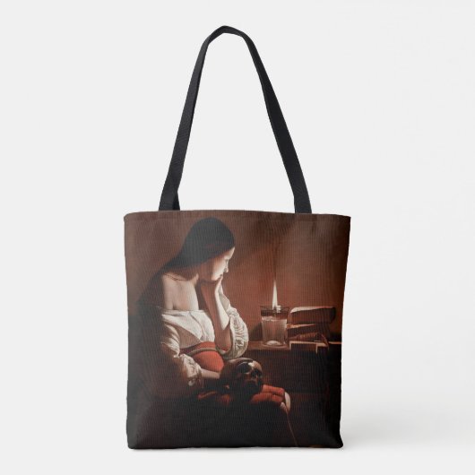 Magdalene met de rookvlam La Tour Tote Bag (Achterkant)