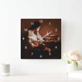 Magdalene met de rookvlam, La Tour Vierkante Klok (Huis)