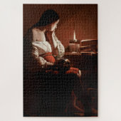 Magdalene with the Smoking Flame, La Tour Legpuzzel (Verticaal)