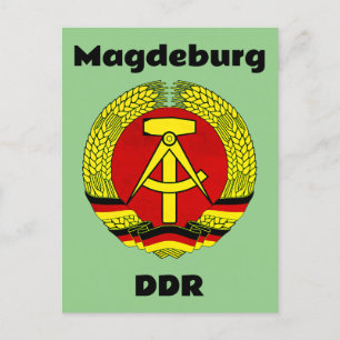 Magdeburg, DDR, Magdeburg, Duitsland (Ossi) Briefkaart
