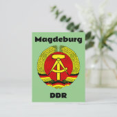 Magdeburg, DDR, Magdeburg, Duitsland (Ossi) Briefkaart (Staand voorkant)