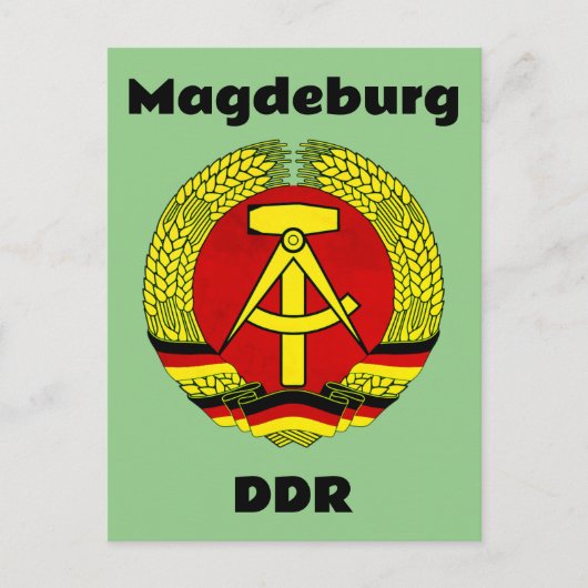 Magdeburg, DDR, Magdeburg, Duitsland (Ossi) Briefkaart (Voorkant)