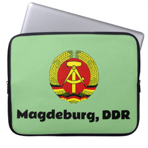 Magdeburg, DDR, Magdeburg, Duitsland (Ossi) Laptop Sleeve
