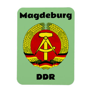 Magdeburg, DDR, Magdeburg, Duitsland (Ossi) Magneet