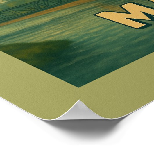 Magdeburg Germany City Art Poster (Hoek)