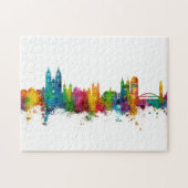 Magdeburg Germany Skyline Legpuzzel (Horizontaal)