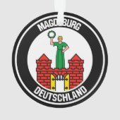 Magdeburg Round Emblem Ornament (achterkant)