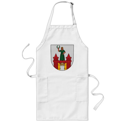 Magdeburg wapenschild Apron Lang Schort (Voorkant)