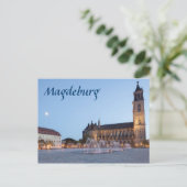 Magdeburger Dom foto Briefkaart (Staand voorkant)