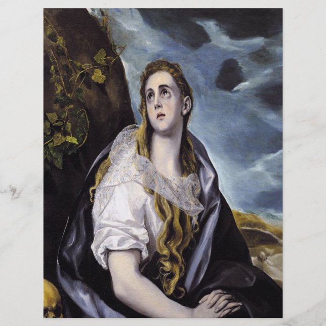 "Magdelene in Penitence" (Voorkant)