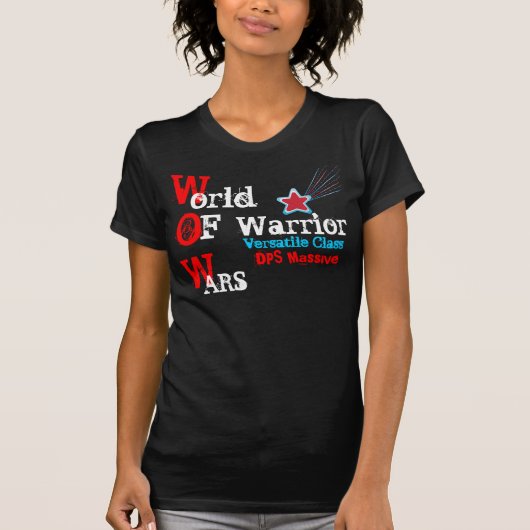 Mage Dames verwoest T-Shirt (Voorkant)