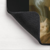 Mage Kat Meme Kat Exorcisme Muis Grappige Fantasy Muismat (Hoek)