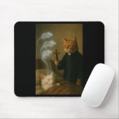 Mage Kat Meme Kat Exorcisme Muis Grappige Fantasy Muismat (Met muis)