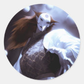 Mage Ronde Sticker (Voorkant)