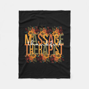 Mage Therapeut Thanksgiving Mage Therapie Fleece Deken