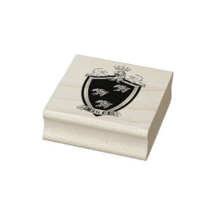Magee Coat Wooden Stamp Rubberstempel