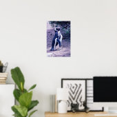 Magelhaanse pinguïn in Schiereiland Valdes - Argen Poster (Thuiskantoor)